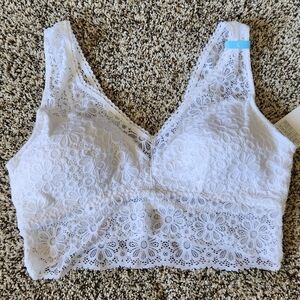 SO lace plunge bralette